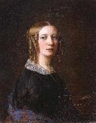 Sophie Adlersparre Self-portrait oil painting on canvas